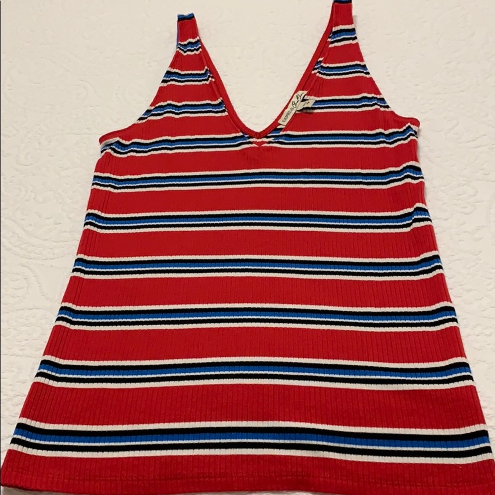 Express ribbed tank.